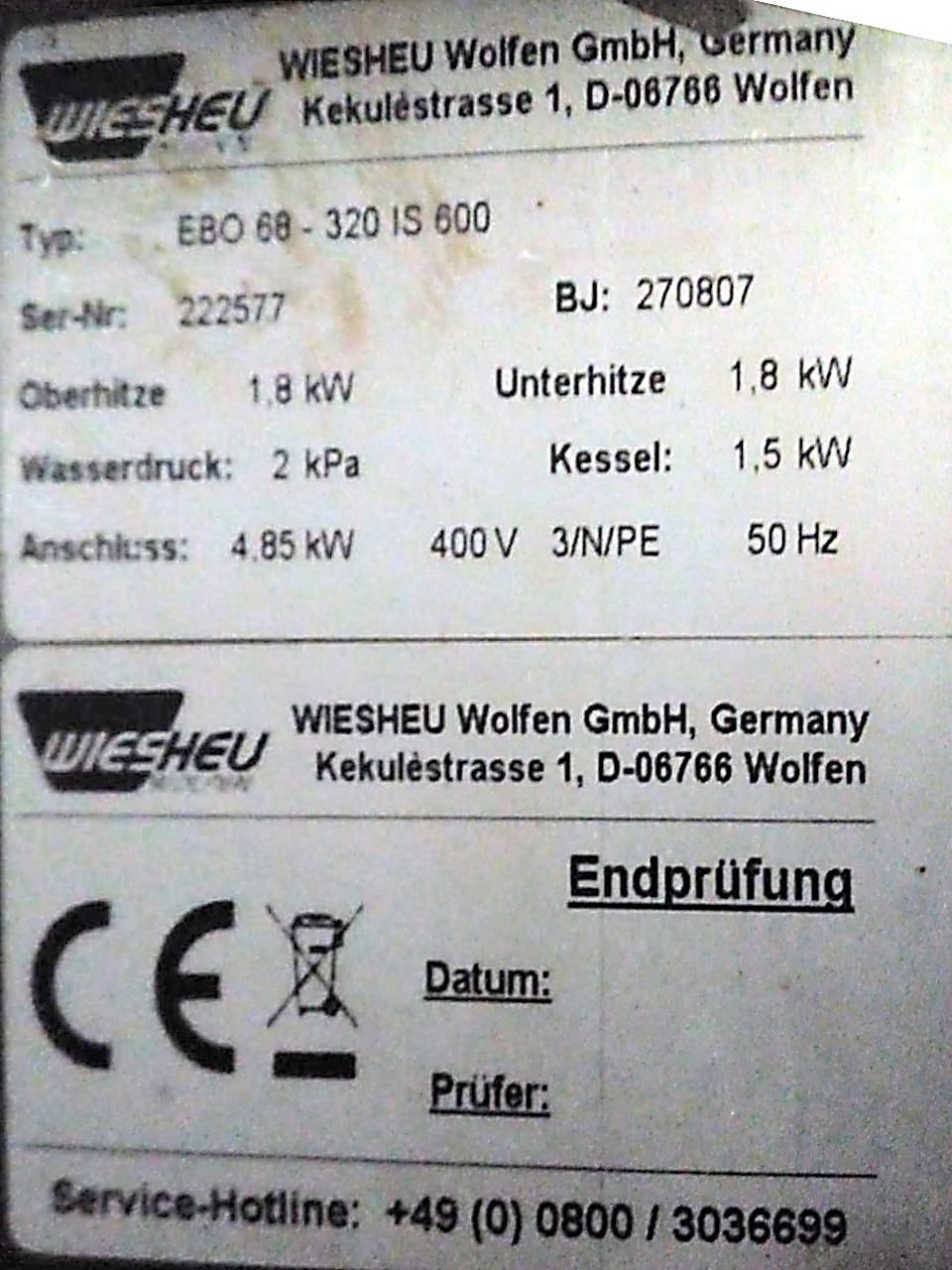 WIESHEU EBO 68